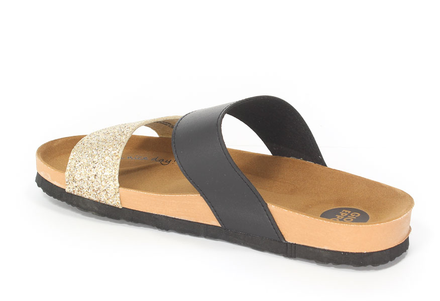 Klapki Letnie GiosEppo 38193 Jellyfish Gold/Black