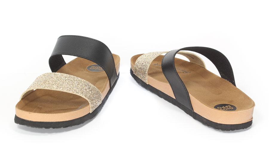 Klapki Letnie GiosEppo 38193 Jellyfish Gold/Black