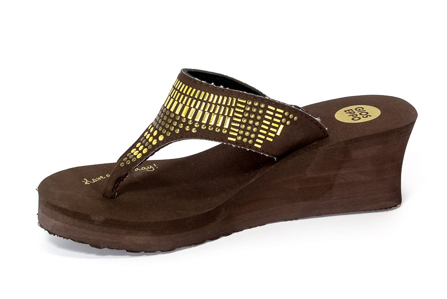 Klapki Letnie GiosEppo 39455 Vittoria Chocolate