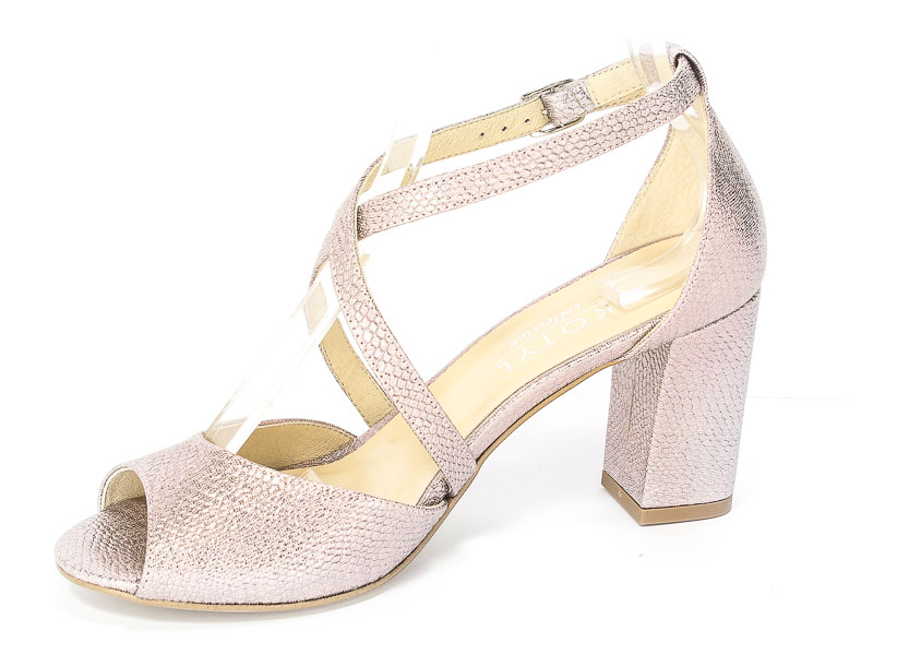 Sandały Kotyl 4317 Szare Lico