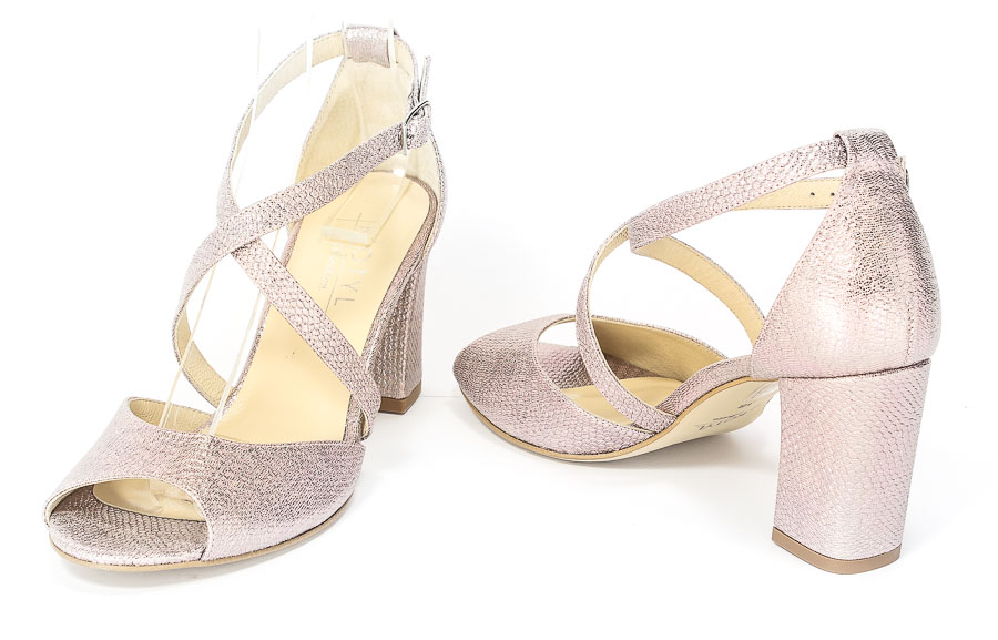 Sandały Kotyl 4317 Szare Lico