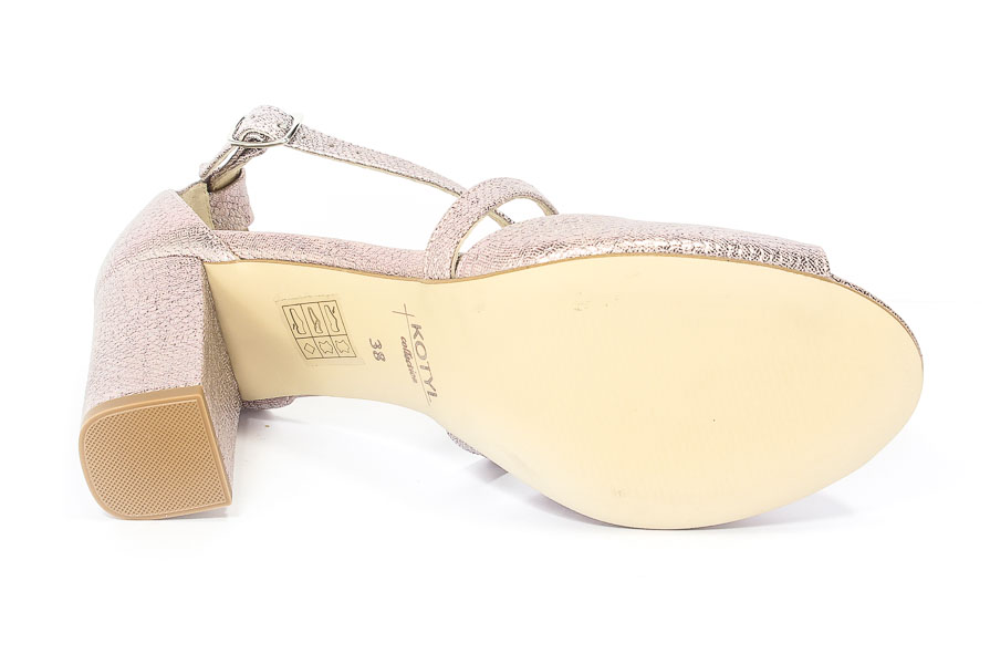 Sandały Kotyl 4317 Szare Lico