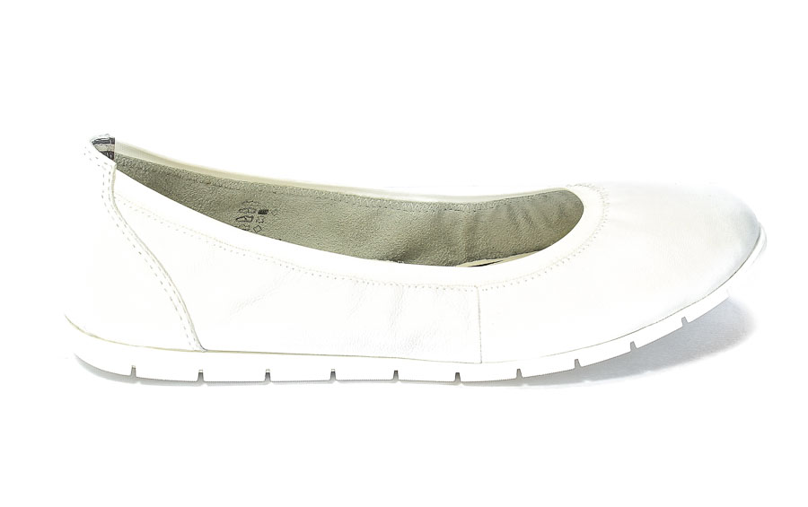 Baleriny Tamaris 1-22109-28 117 White Leather