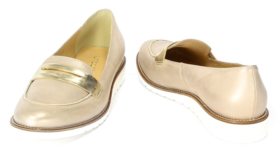 Półbuty Uncome 24012 Antyk Oro