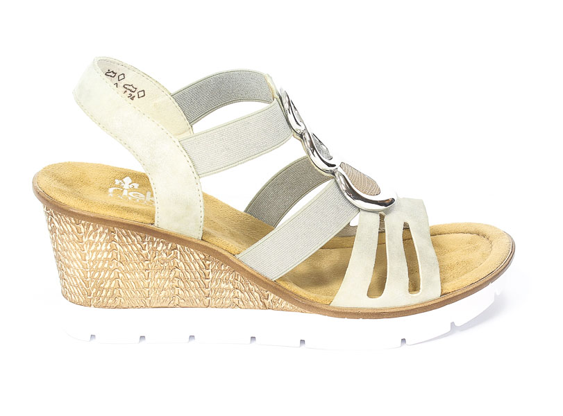 Sandały Rieker 65540-40 Grey