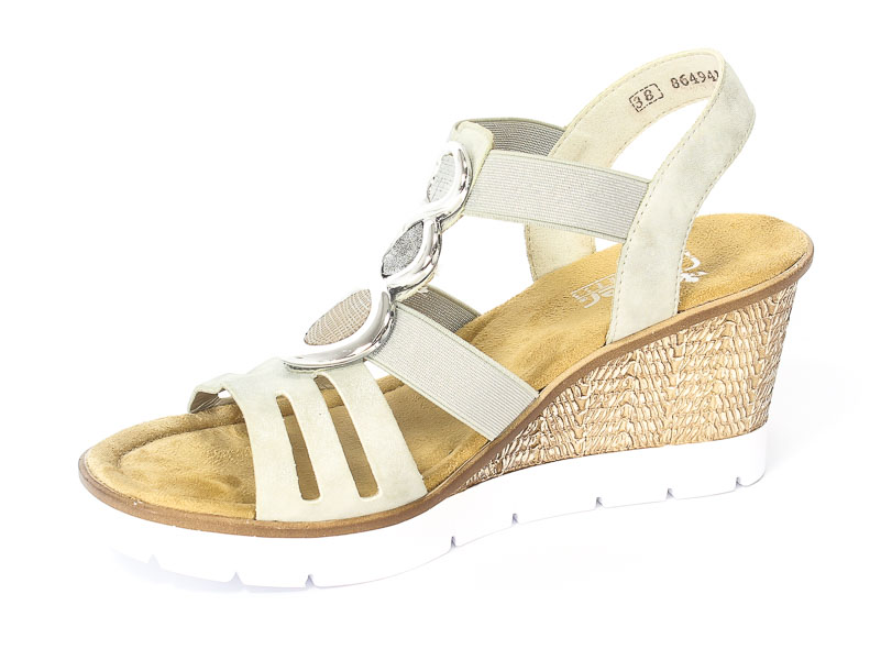 Sandały Rieker 65540-40 Grey