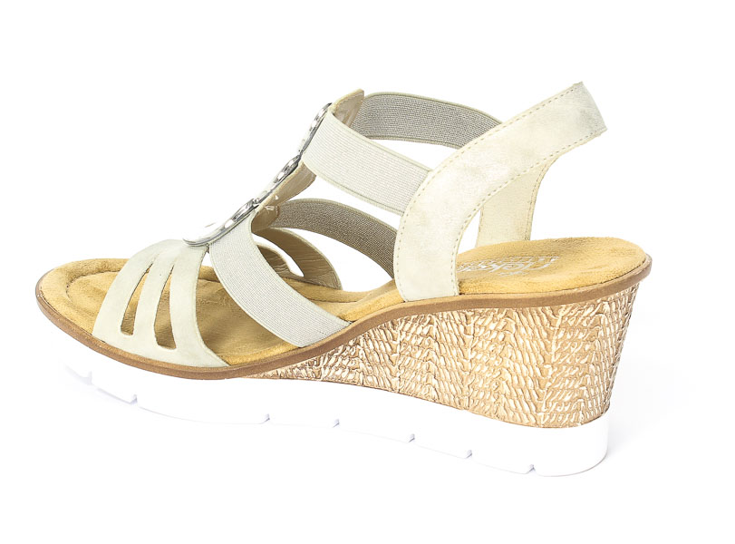 Sandały Rieker 65540-40 Grey