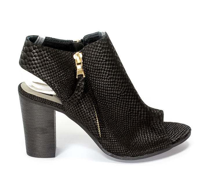 Botki Nessi 65205 Czarny AN