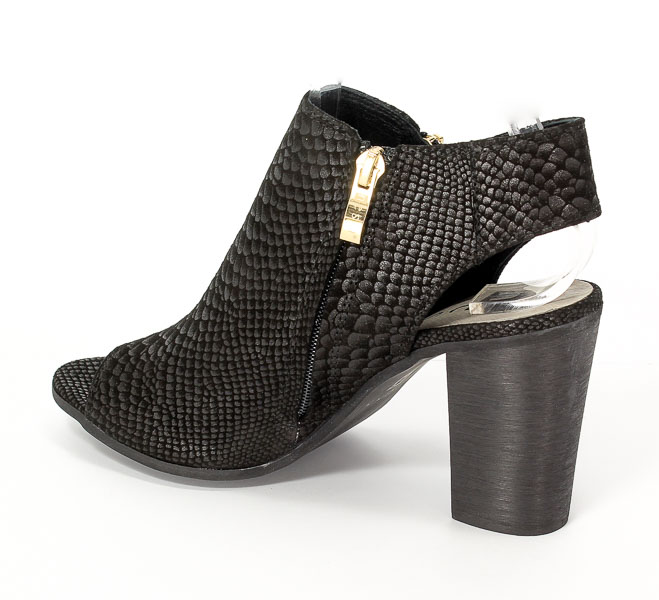 Botki Nessi 65205 Czarny AN