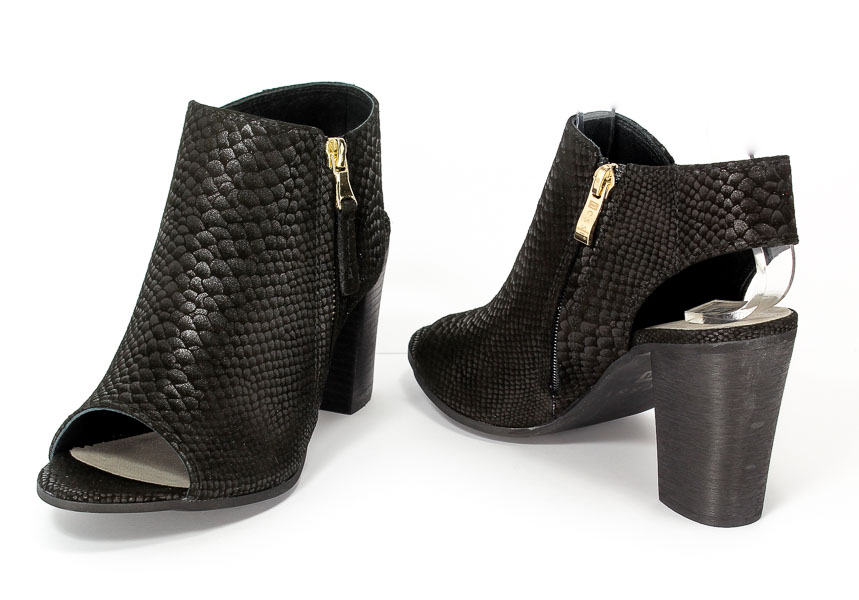 Botki Nessi 65205 Czarny AN
