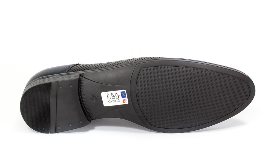 Półbuty Letnie Euro Moda ST 328/164L2/TR Granatowy