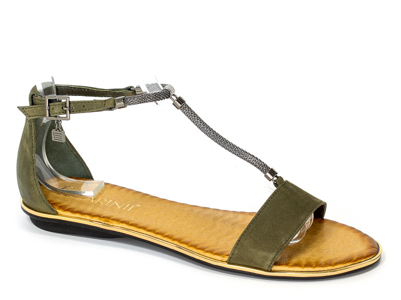 Sandały Carinii B2578-I43-000-000-971 Zielony