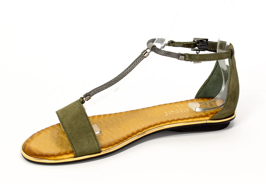 Sandały Carinii B2578-I43-000-000-971 Zielony