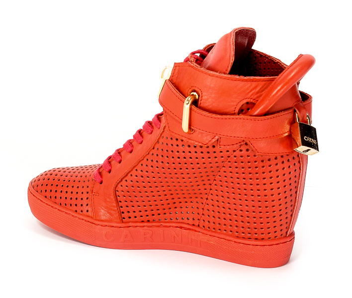 Sneakersy letnie Carinii B3767/M-H54-000-000-B88 Czerwony