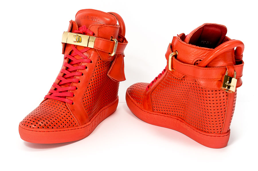 Sneakersy letnie Carinii B3767/M-H54-000-000-B88 Czerwony