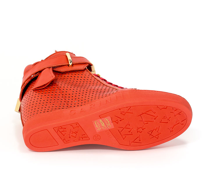 Sneakersy letnie Carinii B3767/M-H54-000-000-B88 Czerwony