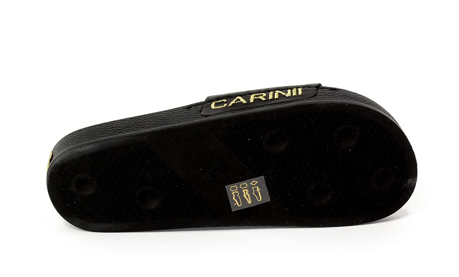 Klapki Carinii B3980/OP-G22-000-000-C37 Czarny