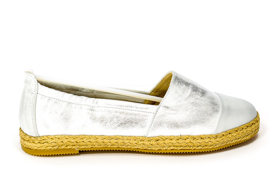 Espadryle Baldaccini 945000-J Srebro Brokat+Srebro Janko