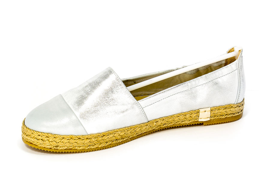 Espadryle Baldaccini 945000-J Srebro Brokat+Srebro Janko