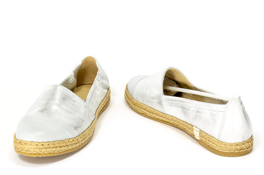 Espadryle Baldaccini 945000-J Srebro Brokat+Srebro Janko