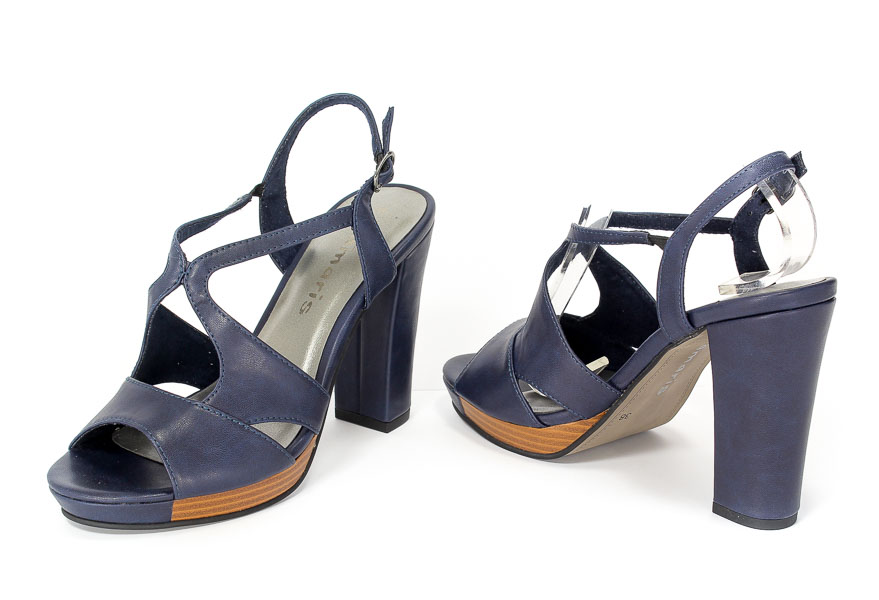 Sandały Tamaris 1-28001-38 805 Navy