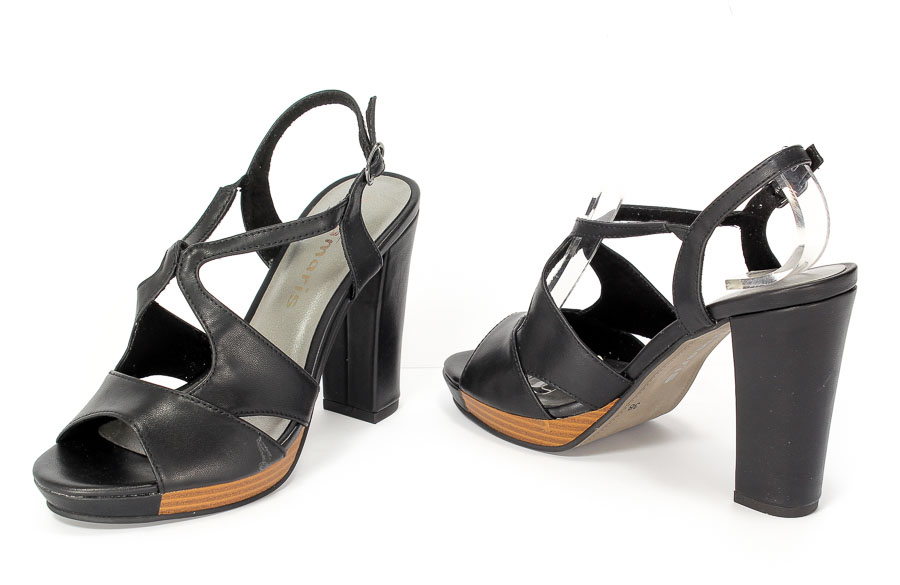 Sandały Tamaris 1-28001-38 001 Black