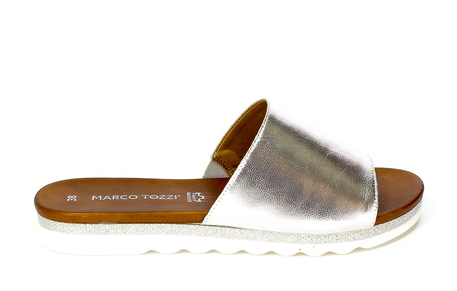 Klapki Marco Tozzi 2-27115-28 941 Silver