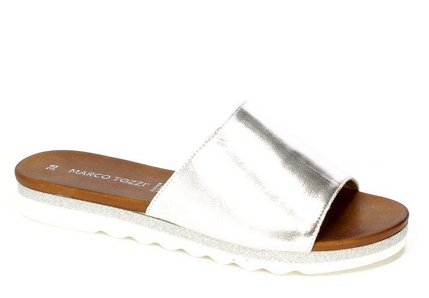 Klapki Marco Tozzi 2-27115-28 941 Silver