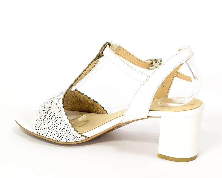 Sandały Caprice 9-28311-28 102 White Nappa