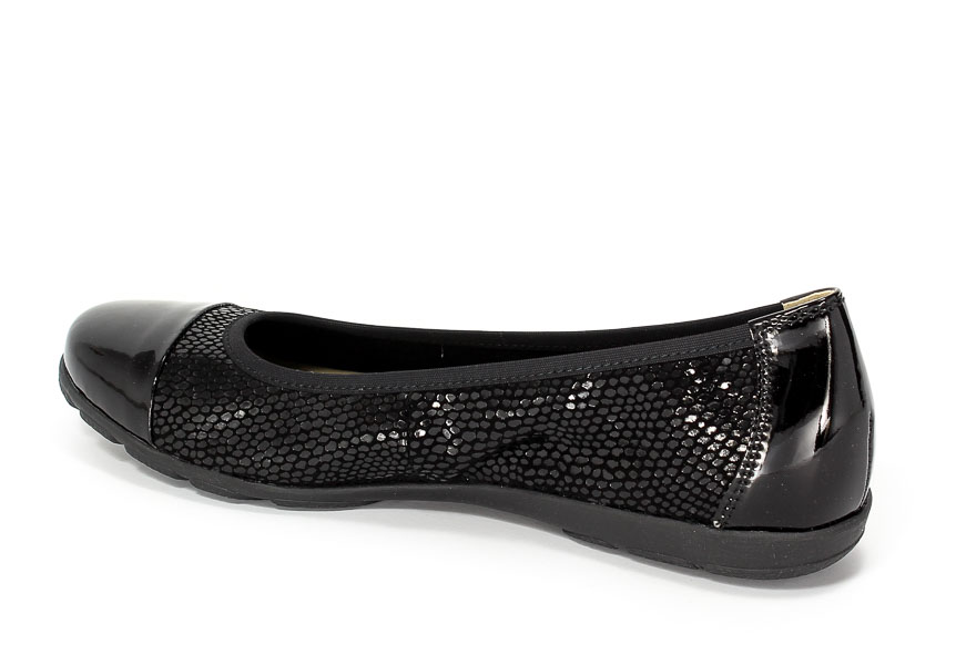 Baleriny Caprice 9-22152-28 020 Black Rept Comb