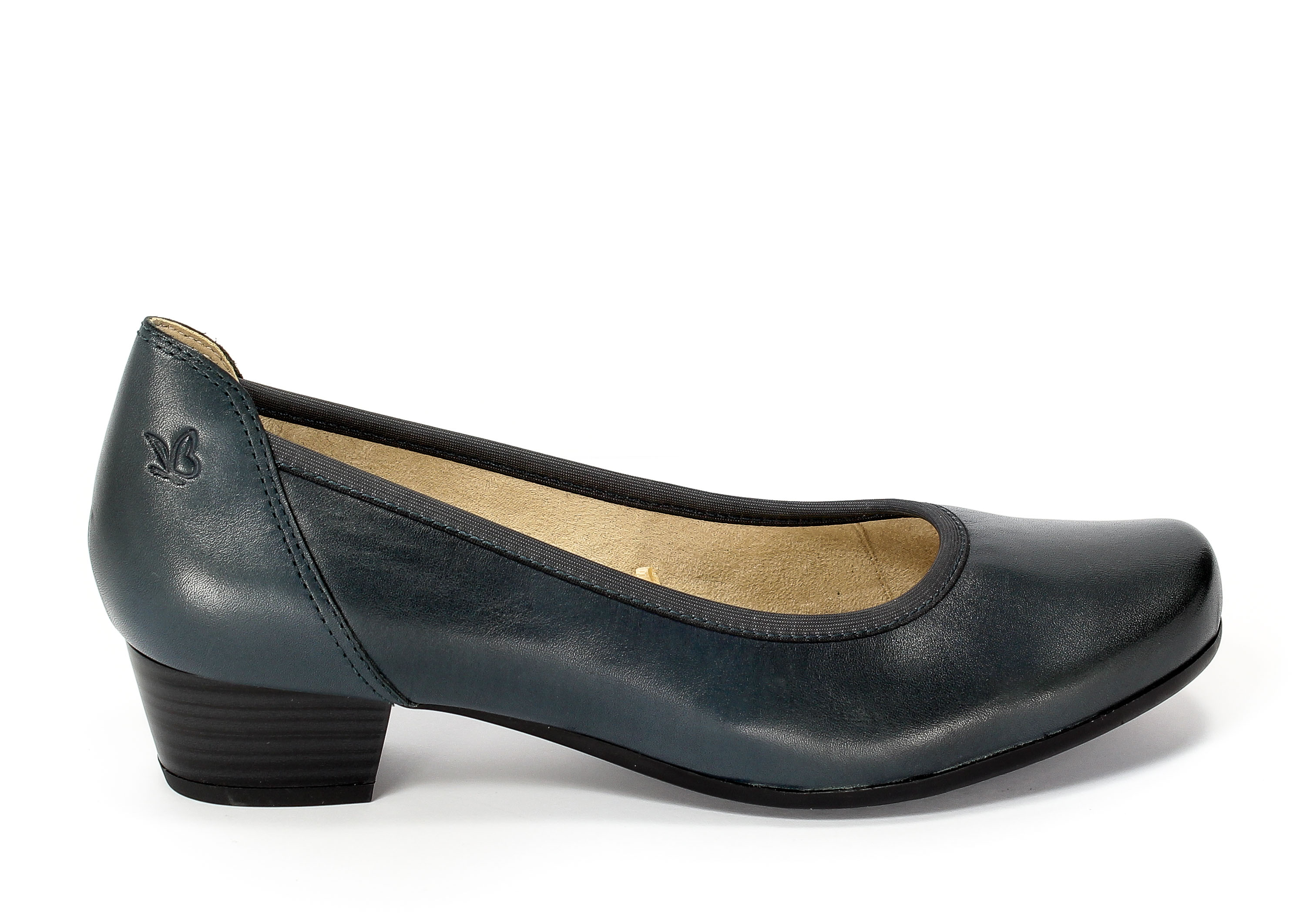 Caprice Czółenka 9-22304-28 876 Navy Nappa