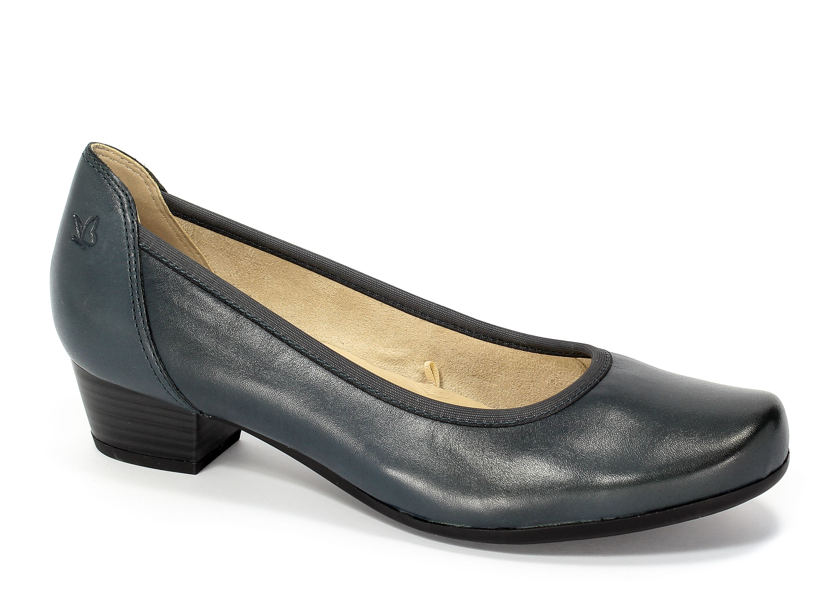 Caprice Czółenka 9-22304-28 876 Navy Nappa