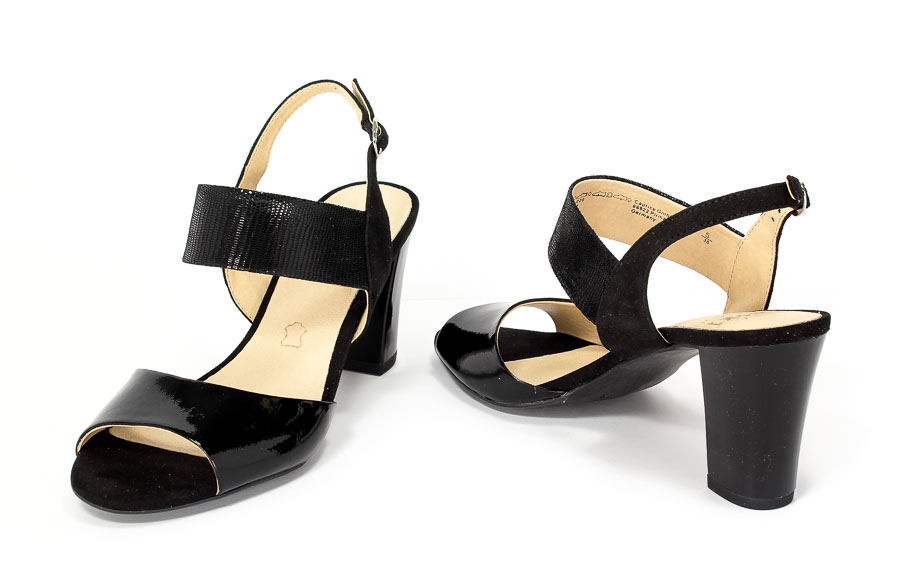 Sandały Caprice 9-28307-28 020 Black Rept Com