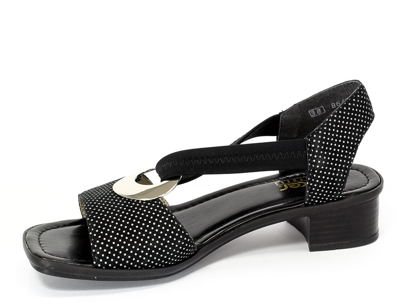 Sandały Rieker 62662-02 Black