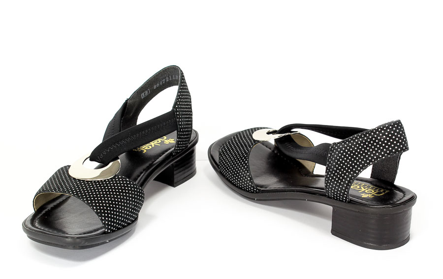Sandały Rieker 62662-02 Black