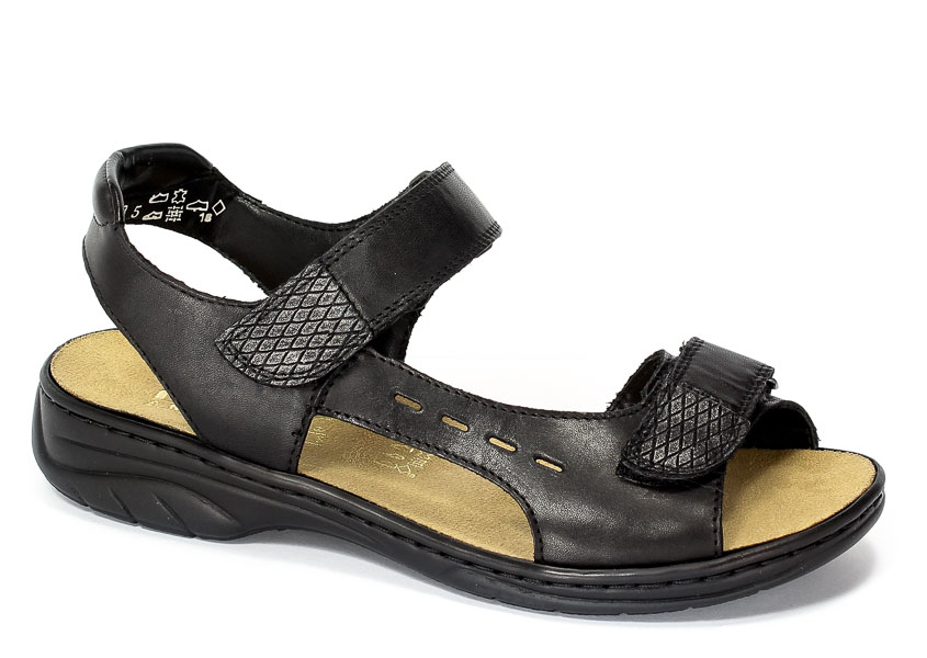 Sandały Rieker 64569-00 Black 2