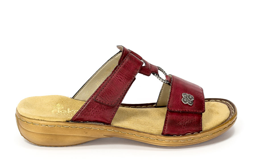 Klapki Rieker 60829-35 Red