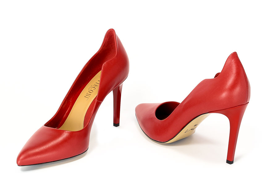 Czółenka Visconi 7147391/817 Rosso