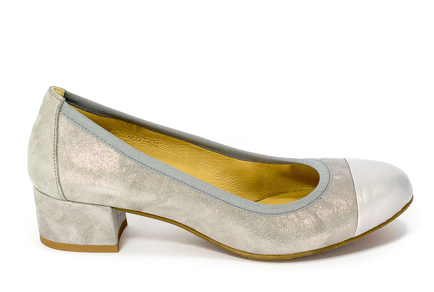 Półbuty Uncome 24051 Grigio Silver