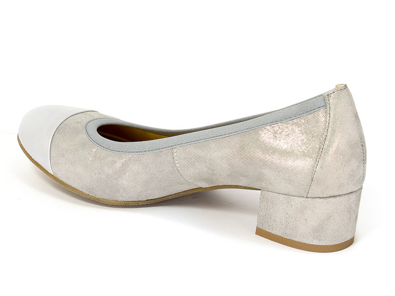 Półbuty Uncome 24051 Grigio Silver