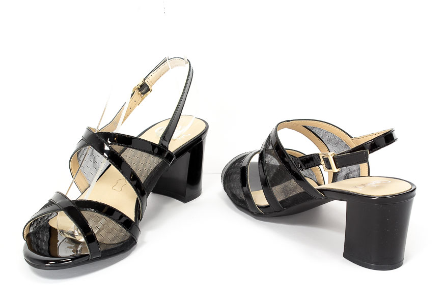 Sandały Caprice 9-28300-28 019 Black Comb