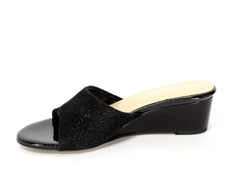 Klapki Lucca 70756 Czarno-Srebrny