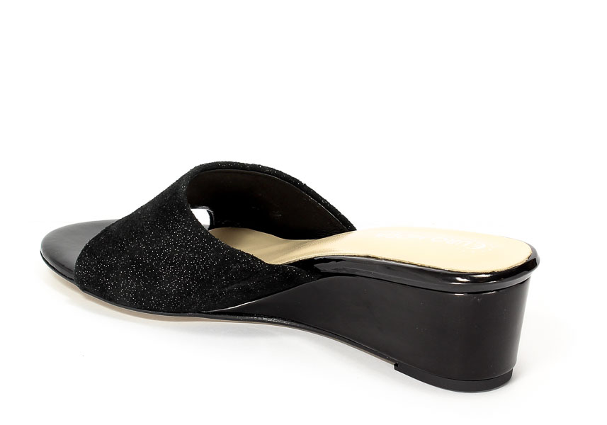 Klapki Lucca 70756 Czarno-Srebrny