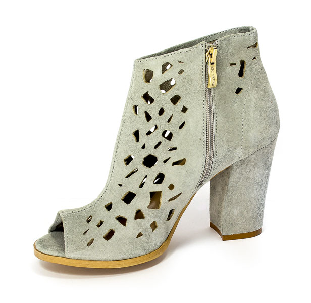 Botki Letnie Carinii B3976-J94-000-000-C36 Szary