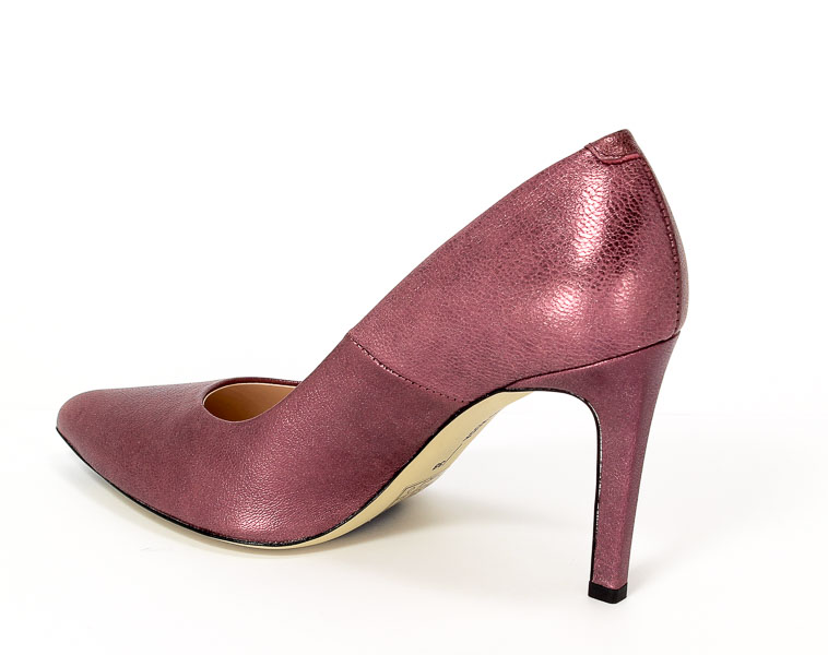 Czółenka Bravo Moda 1373 Fiolet Metal