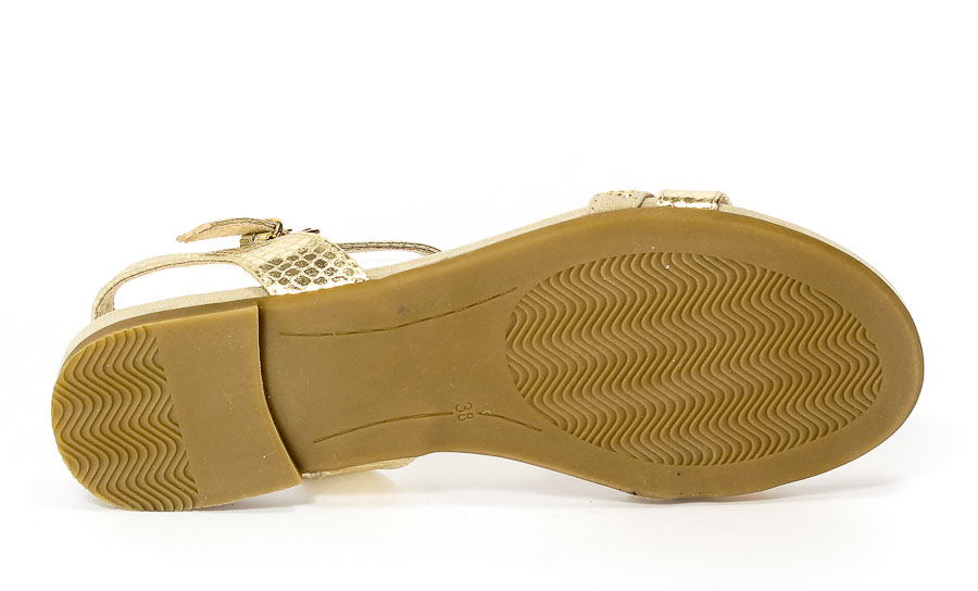 Sandały Marco Tozzi 2-28124-28 946 Gold Met.Comb