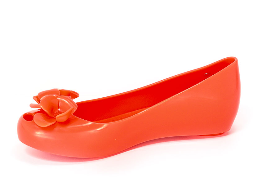 Baleriny letnie Melissa M31739 06713 Neon Orange