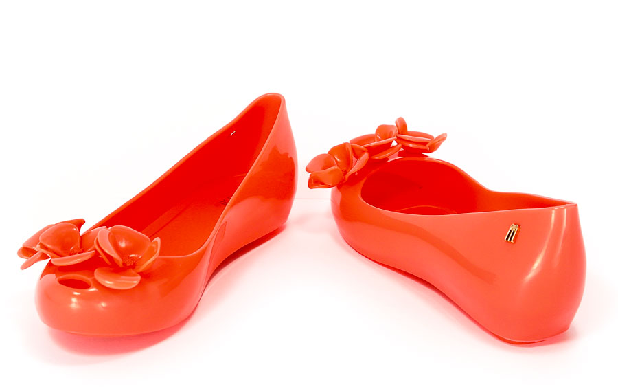 Baleriny letnie Melissa M31739 06713 Neon Orange