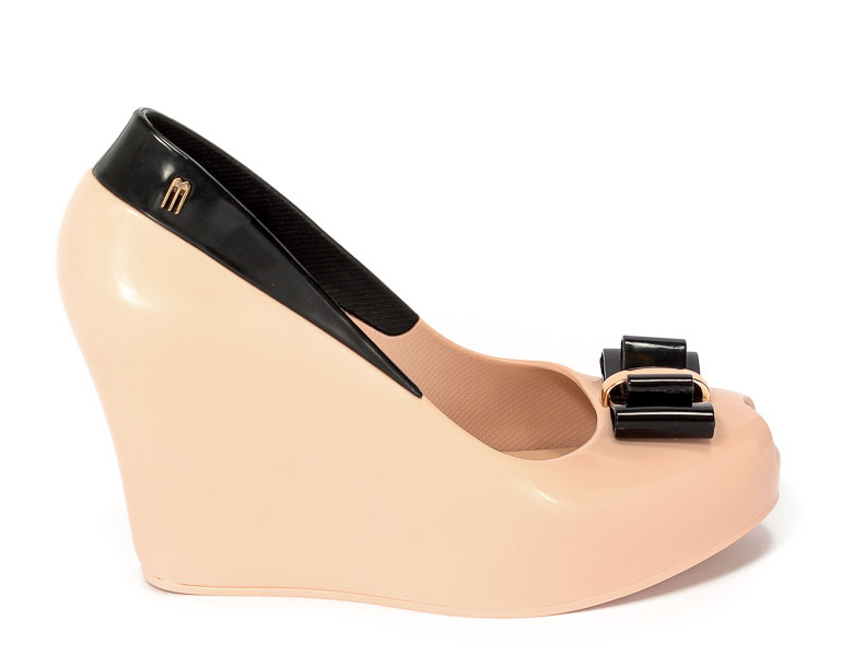 Czółenka letnie Melissa M31819 52807 Pink/Black