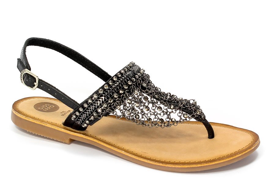 Sandały GiosEppo 39850-02 Myrna Black